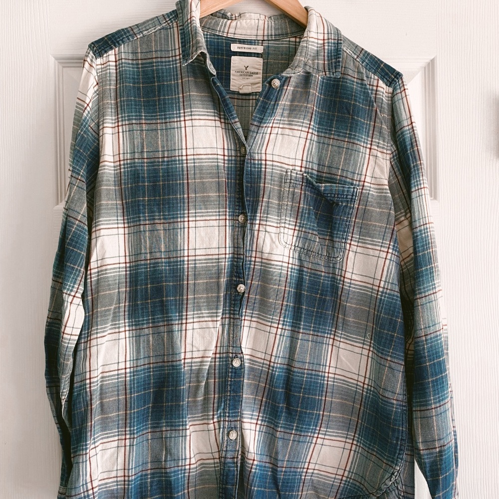 Flannel long sleeve shirt